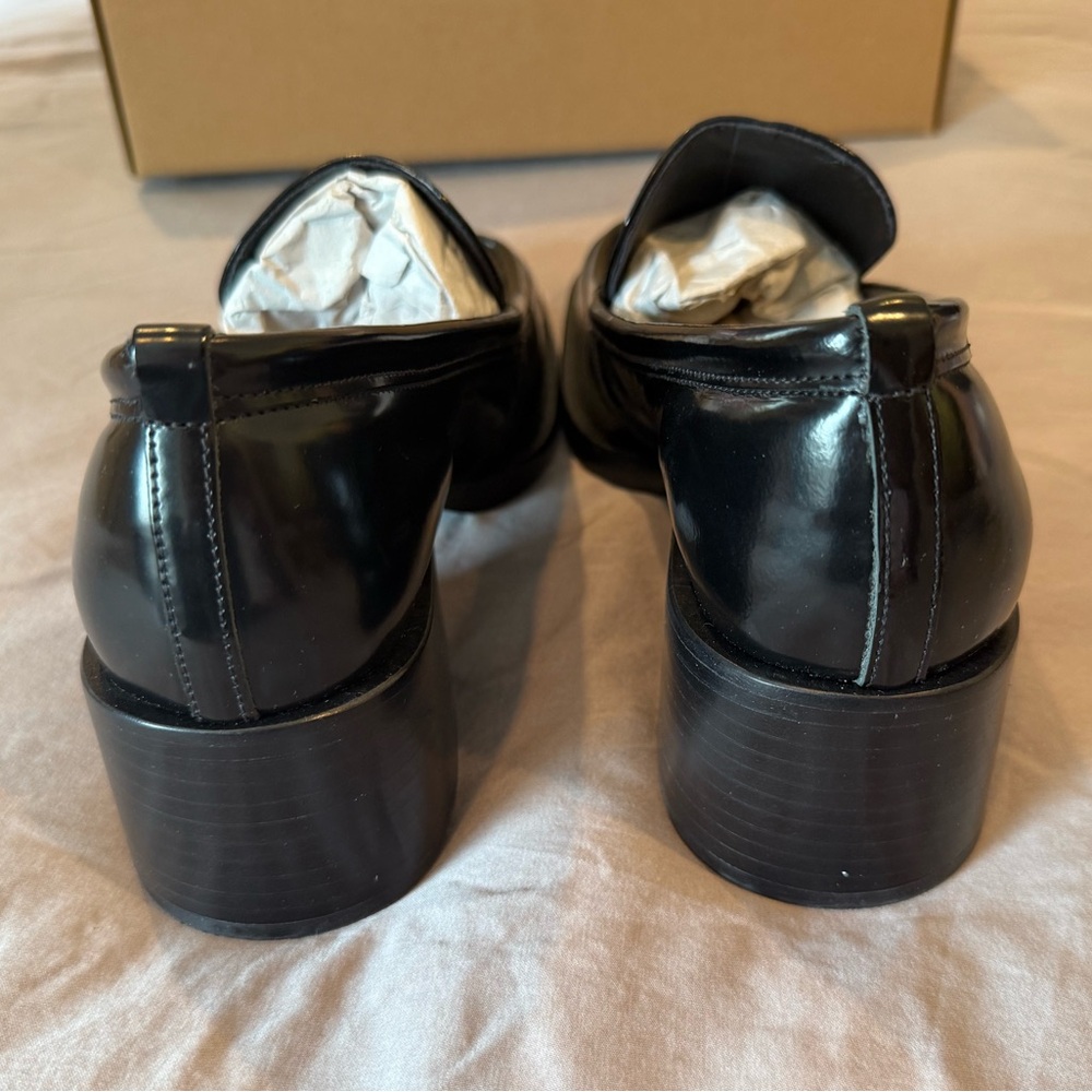 Reformation Noah Heeled Loafers 8.5 NIB - Picture 5 of 13